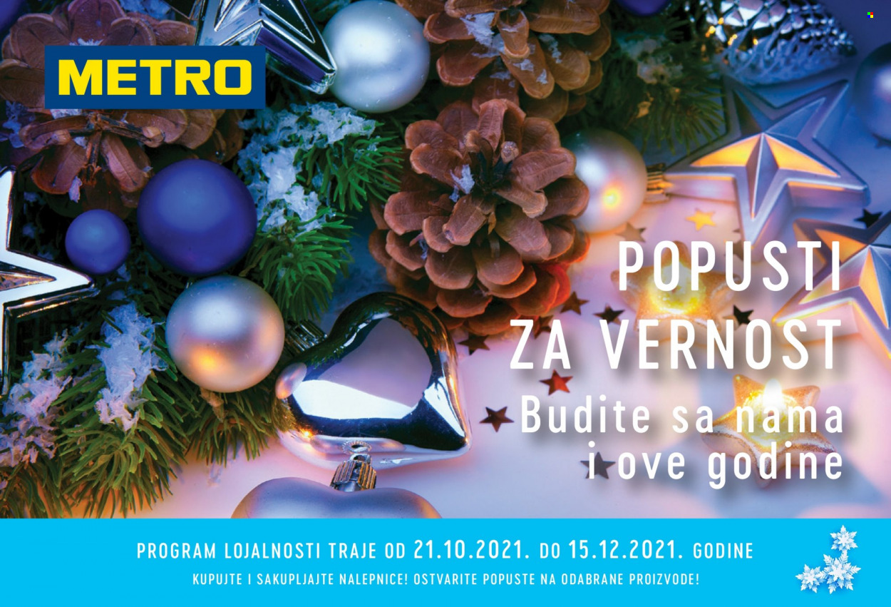 Metro katalog - 21.10.2021 - 15.12.2021. Stranica 1