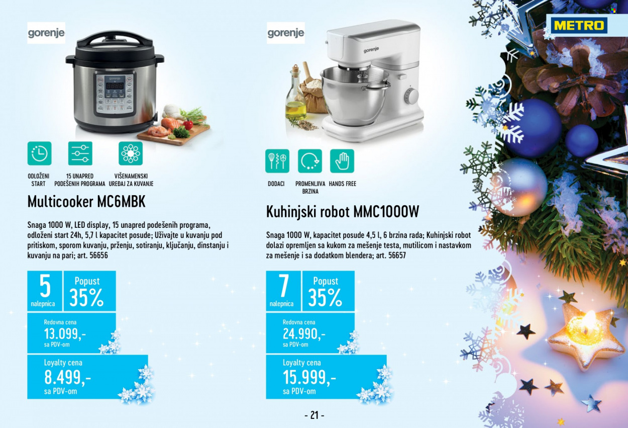 Metro katalog - 21.10.2021 - 15.12.2021. Stranica 21