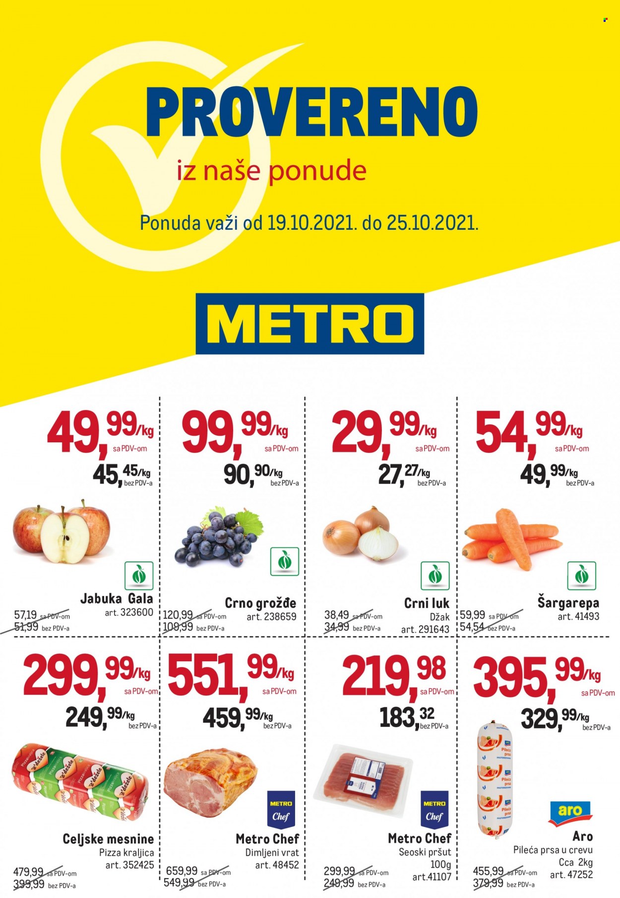 Metro katalog - 19.10.2021 - 25.10.2021. Stranica 1