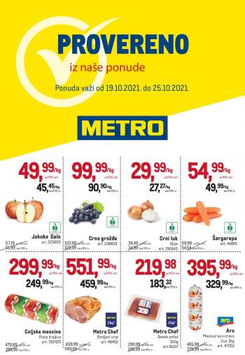 Metro katalog - 19.10.2021 - 25.10.2021.
