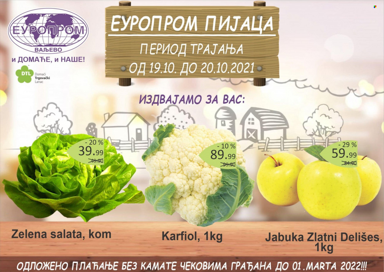 Europrom katalog - 19.10.2021 - 20.10.2021. Stranica 1