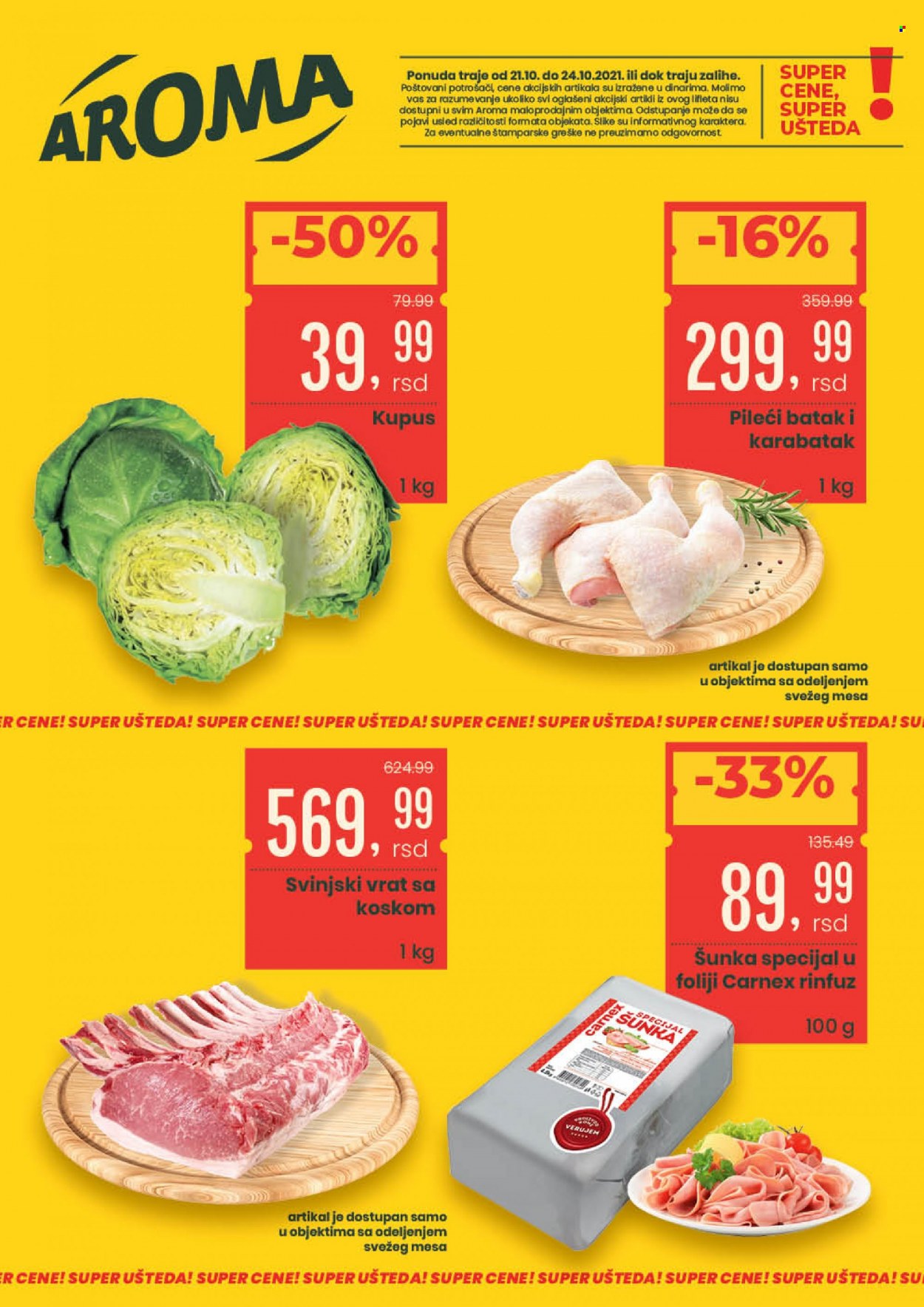 Aroma Market katalog - 21.10.2021 - 24.10.2021. Stranica 1