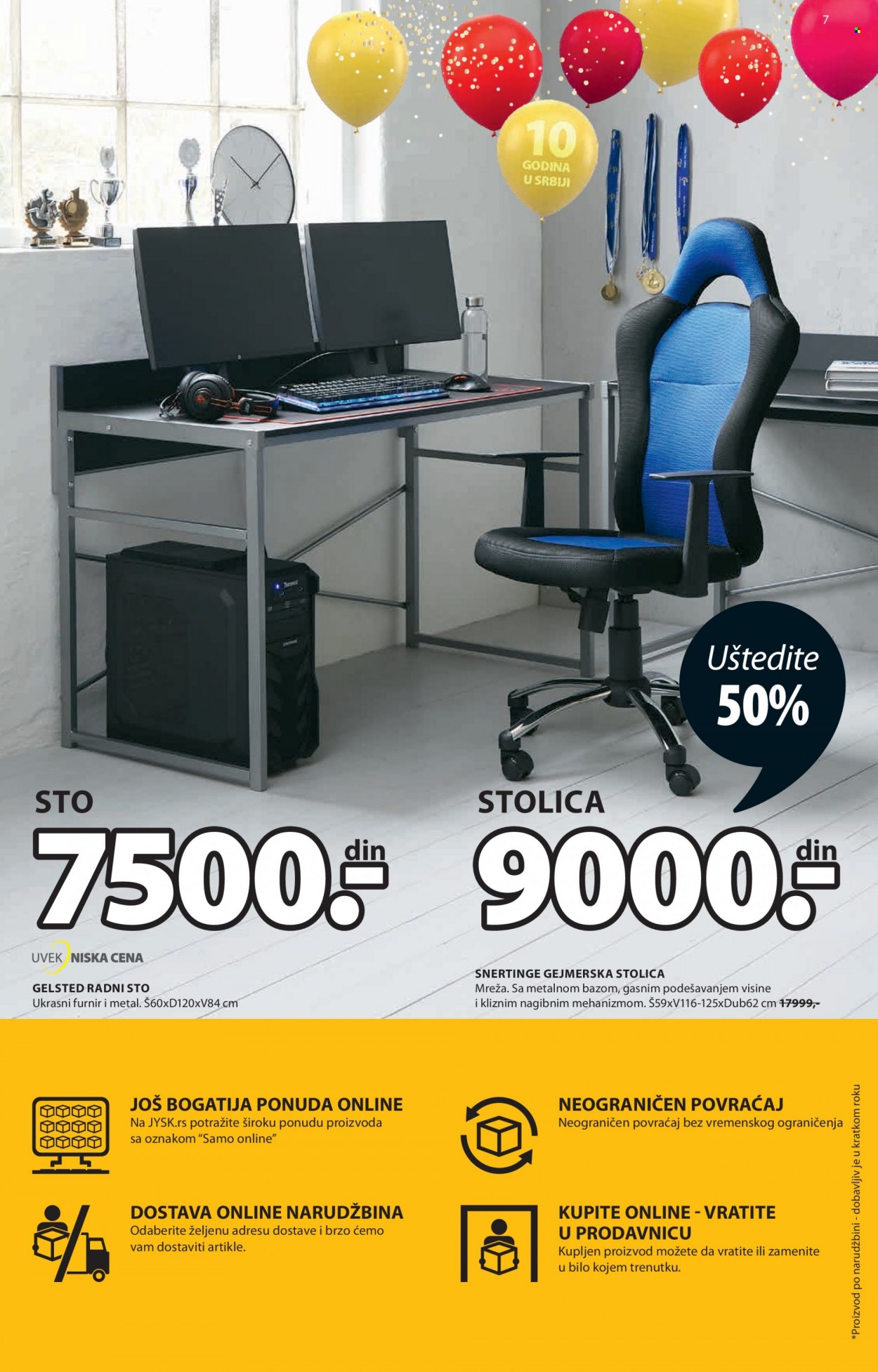 JYSK katalog - 21.10.2021 - 03.11.2021. Stranica 7