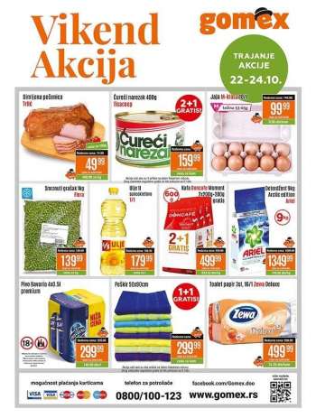 Gomex katalog - 22.10.2021 - 24.10.2021.
