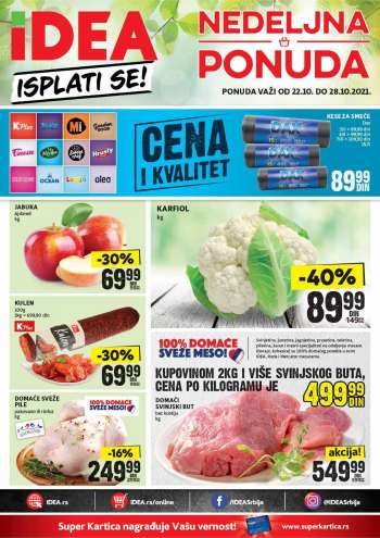 Idea katalog - 22.10.2021 - 28.10.2021.
