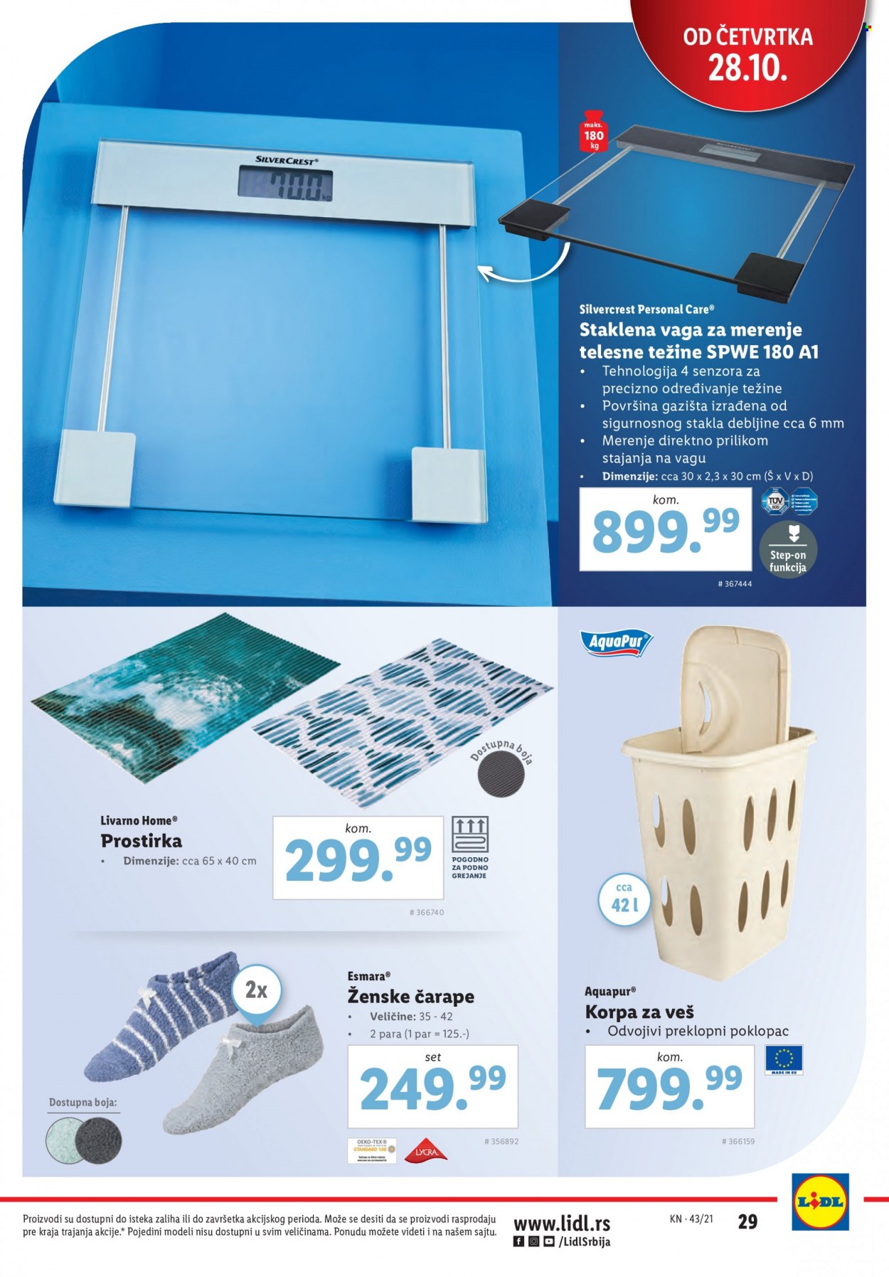 Lidl katalog - 28.10.2021 - 03.11.2021. Stranica 29
