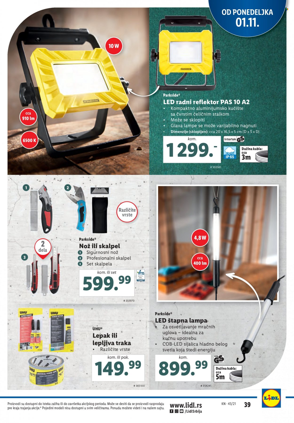Lidl katalog - 28.10.2021 - 03.11.2021. Stranica 39