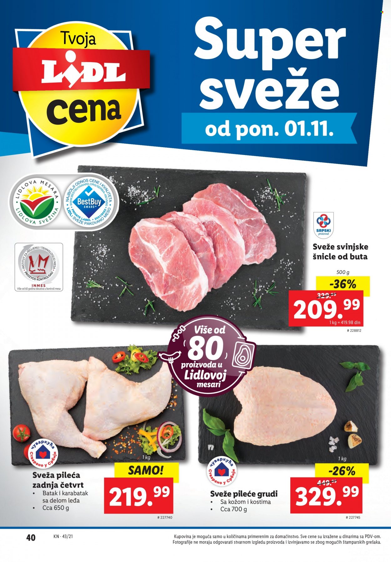 Lidl katalog - 28.10.2021 - 03.11.2021. Stranica 40