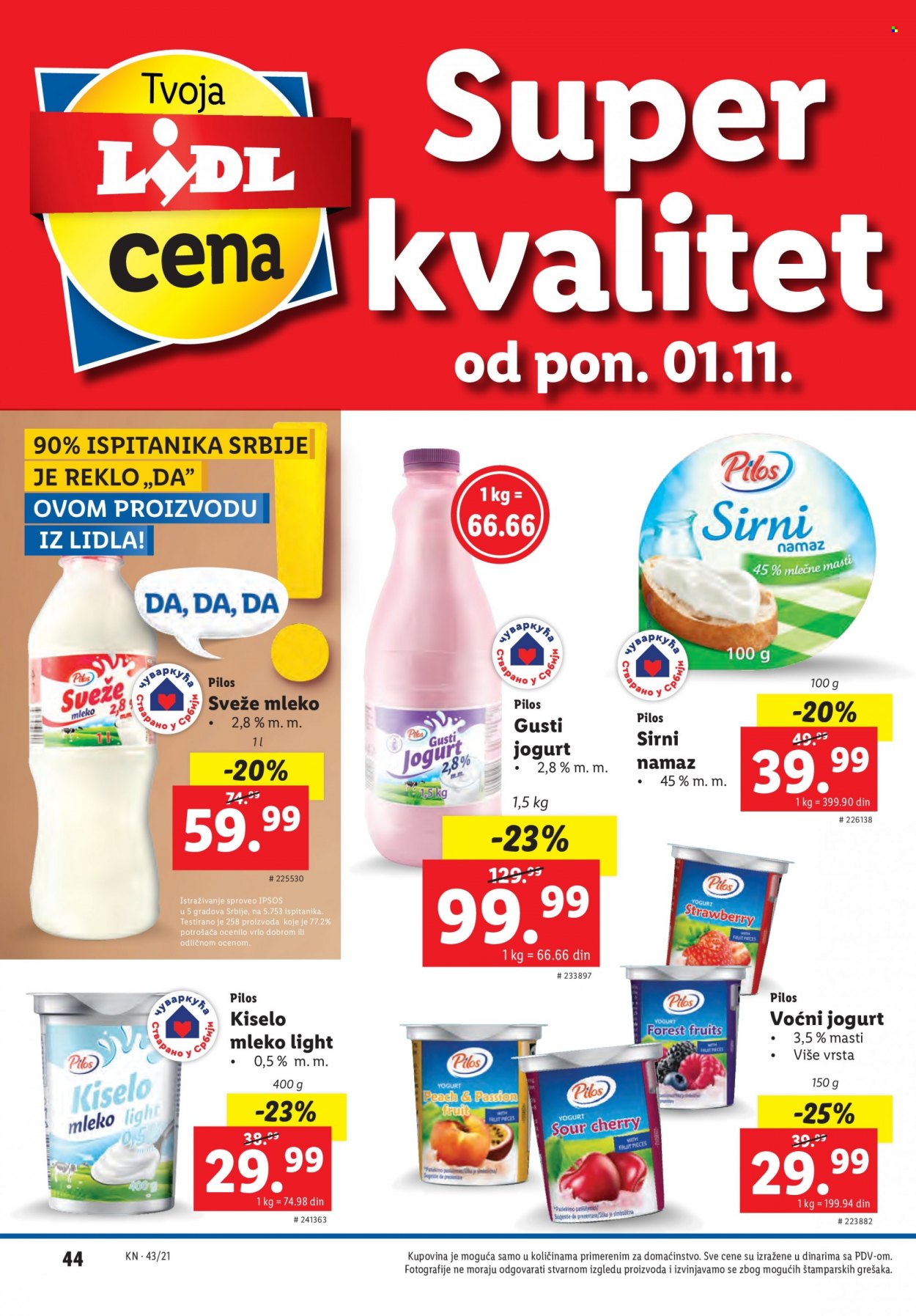Lidl katalog - 28.10.2021 - 03.11.2021. Stranica 44