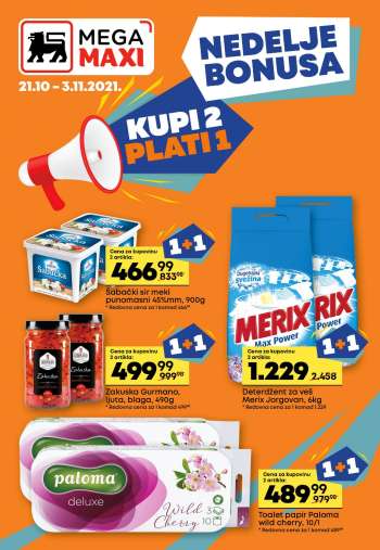 Mega Maxi katalog - 21.10.2021 - 03.11.2021.