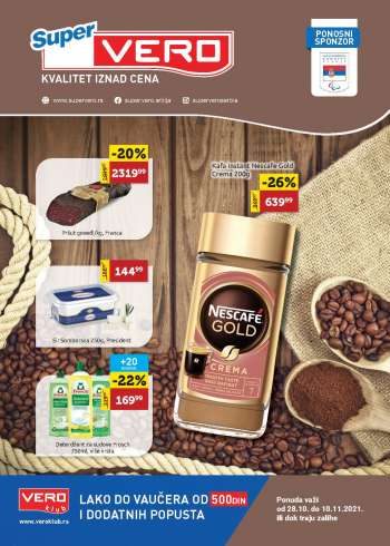 SuperVERO katalog - 28.10.2021 - 10.11.2021.