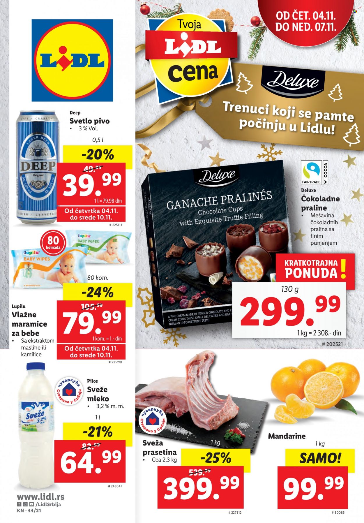 Lidl katalog - 04.11.2021 - 10.11.2021. Stranica 1