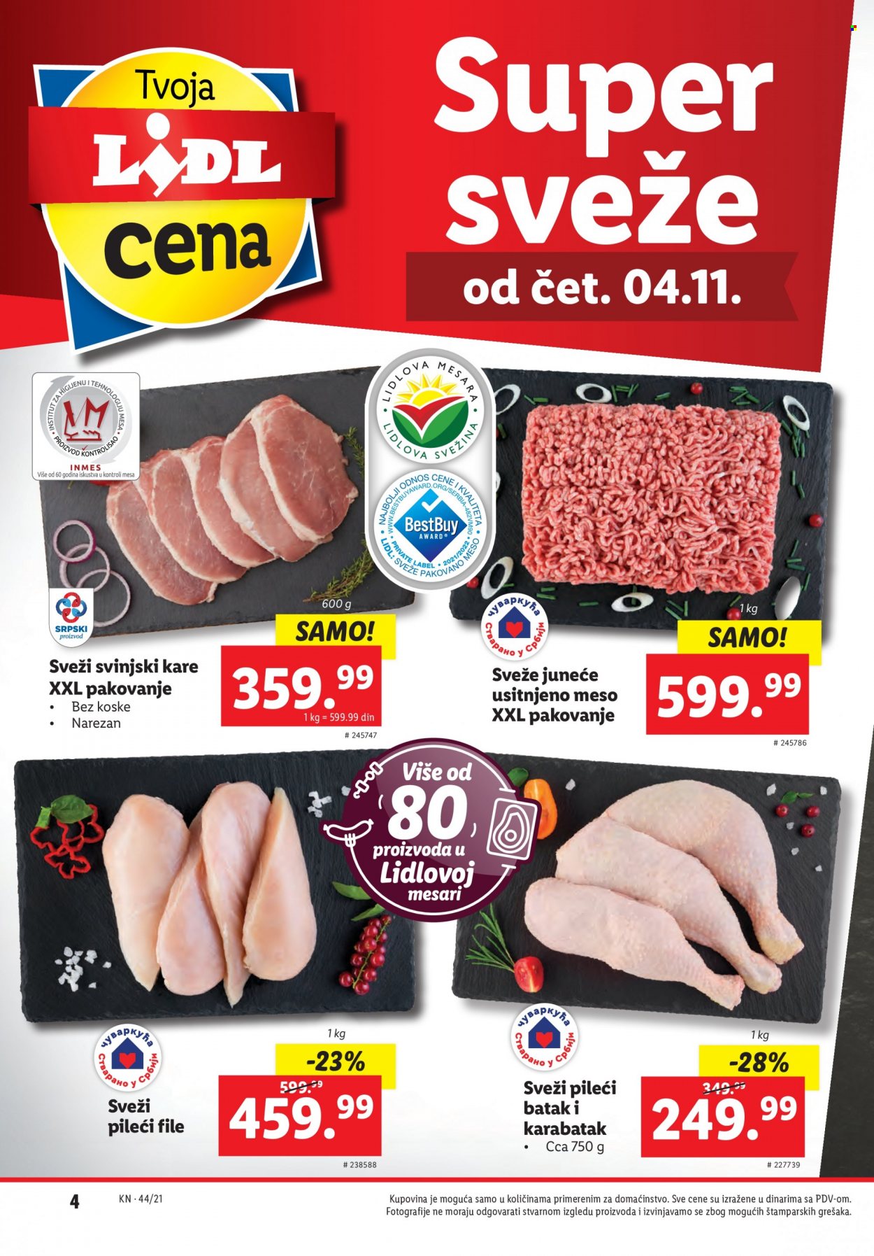 Lidl katalog - 04.11.2021 - 10.11.2021. Stranica 4