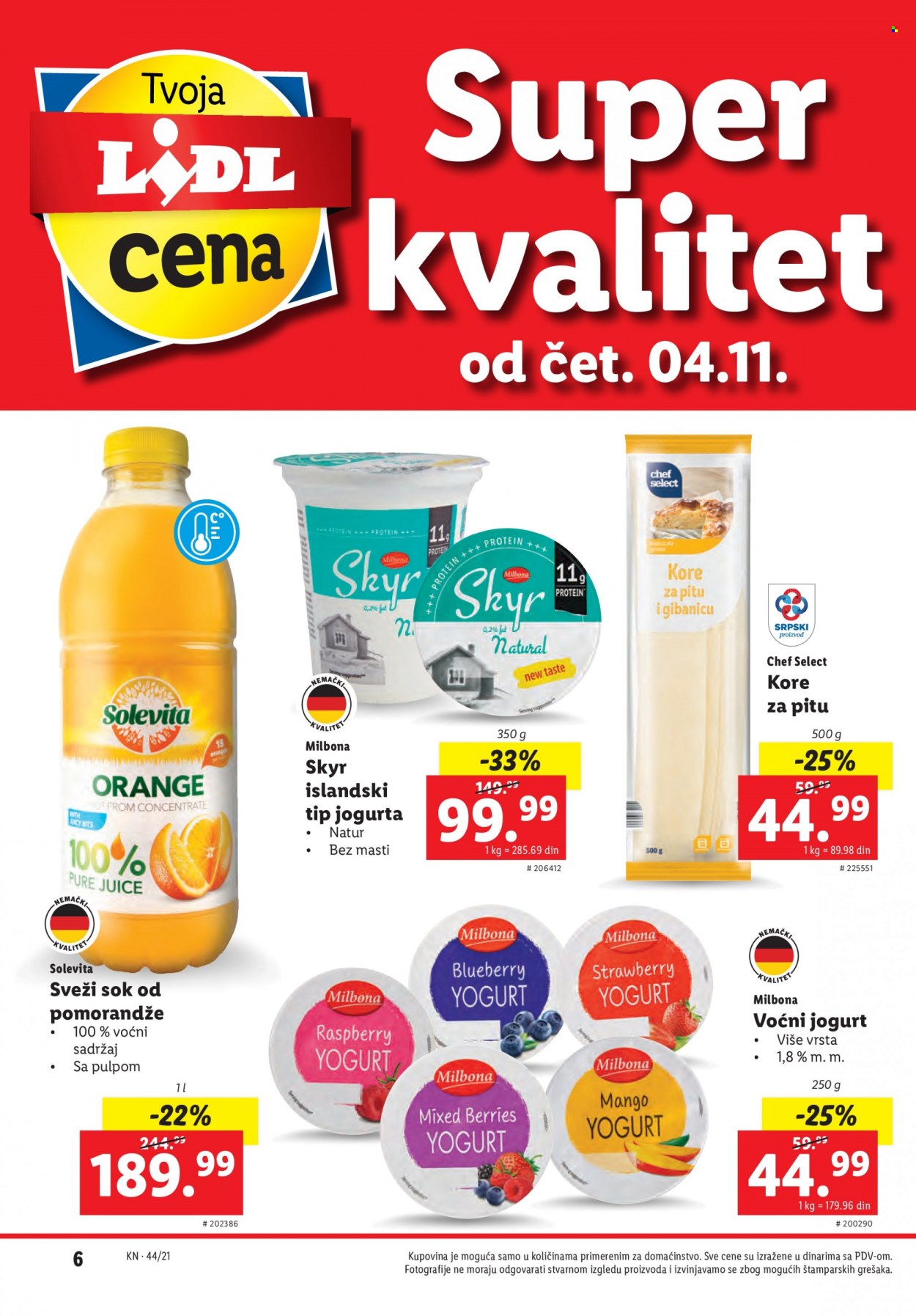 Lidl katalog - 04.11.2021 - 10.11.2021. Stranica 6