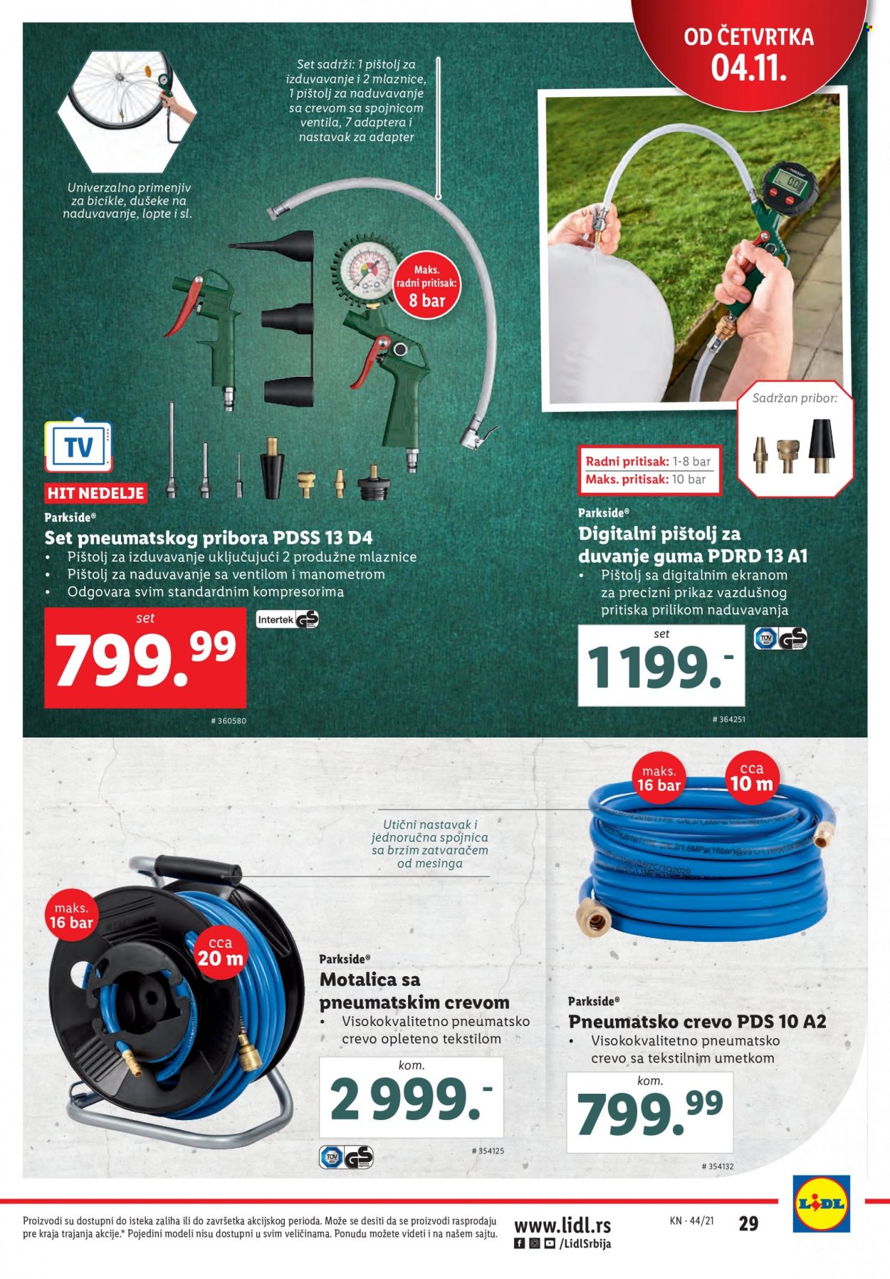 Lidl katalog - 04.11.2021 - 10.11.2021. Stranica 29