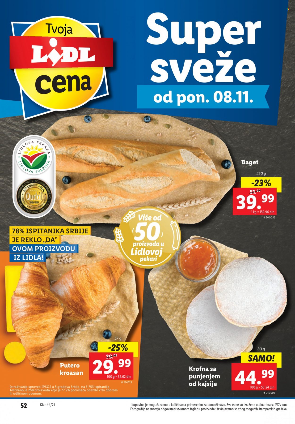 Lidl katalog - 04.11.2021 - 10.11.2021. Stranica 52