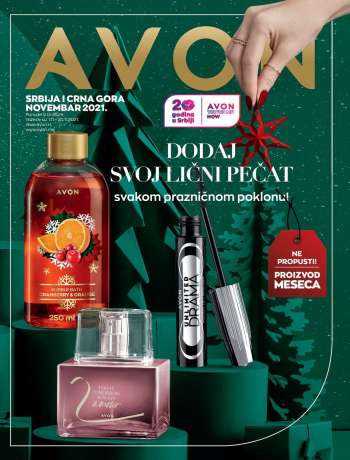 Avon katalog - 01.11.2021 - 30.11.2021.