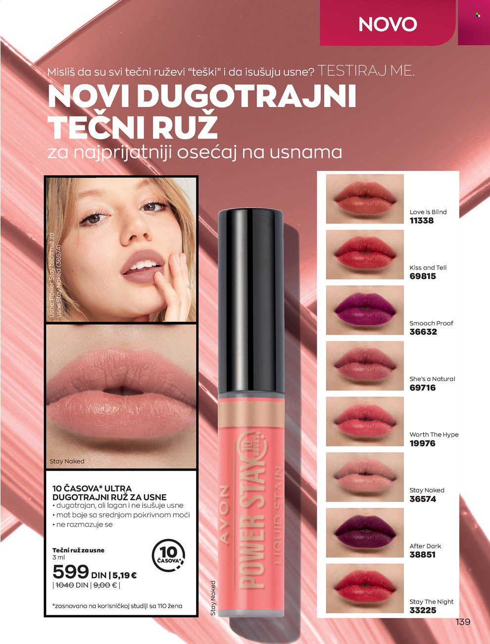 Avon katalog - 01.11.2021 - 30.11.2021. Stranica 139