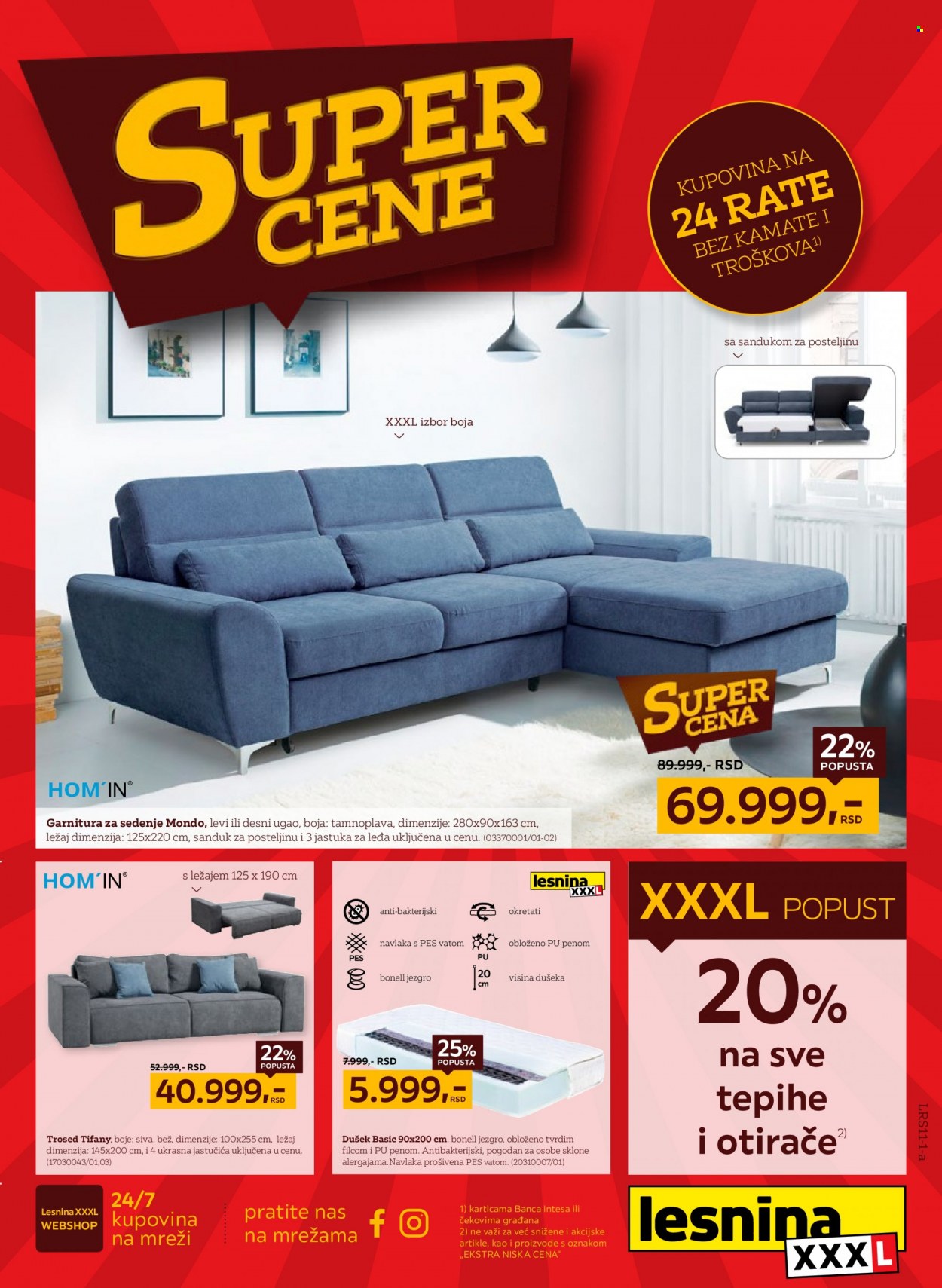 Lesnina XXXL katalog - 01.11.2021 - 14.11.2021. Stranica 1