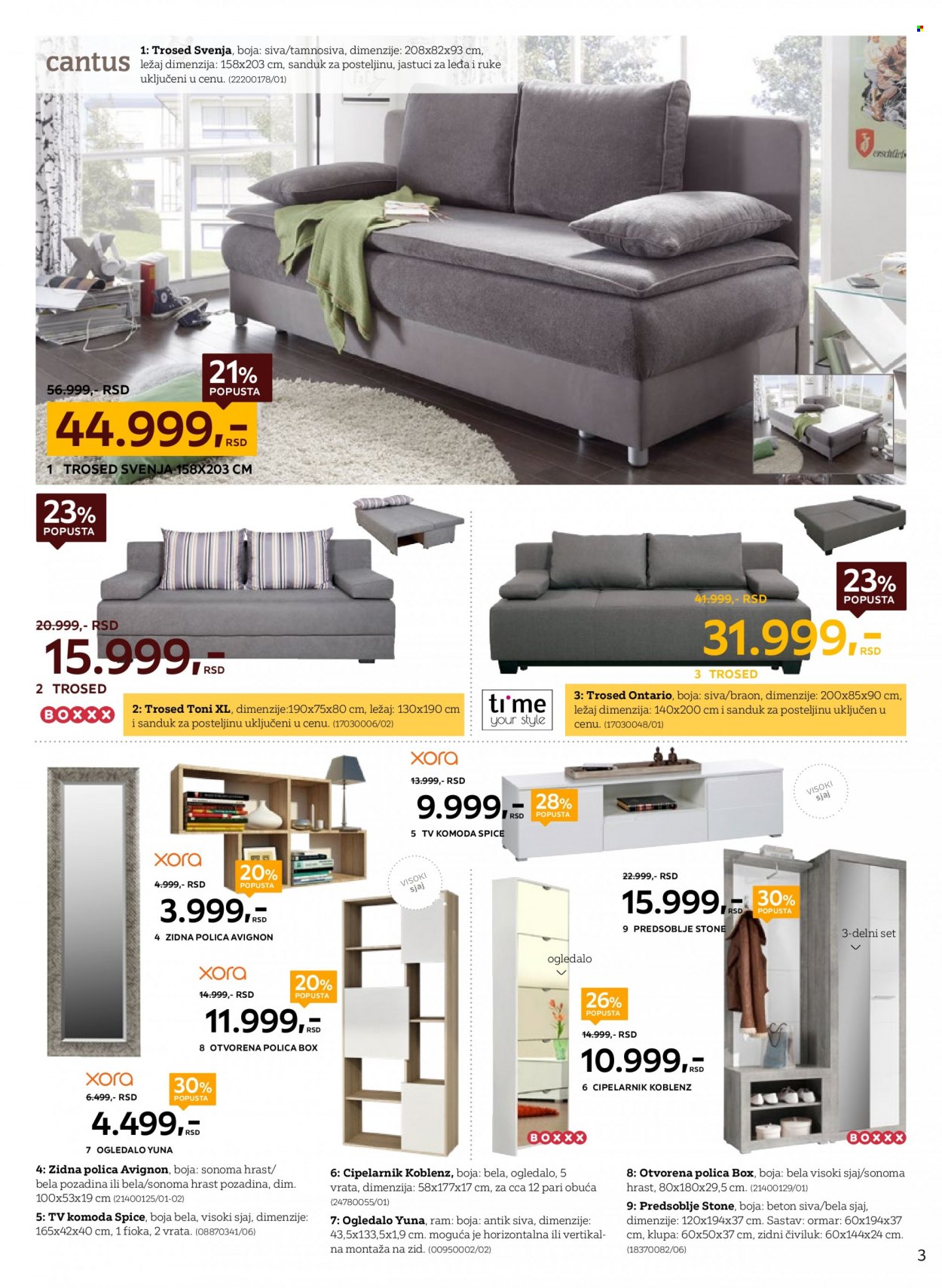 Lesnina XXXL katalog - 01.11.2021 - 14.11.2021. Stranica 3