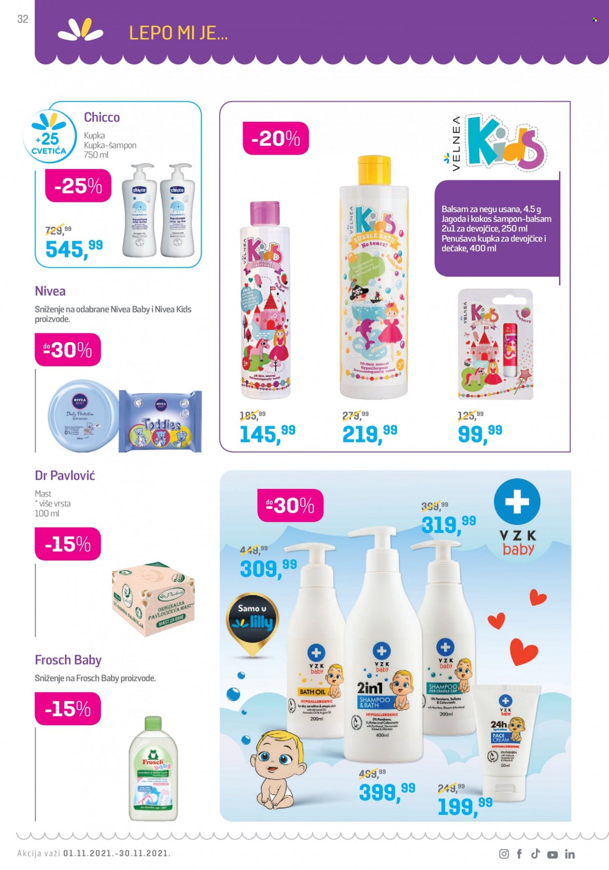 Lilly Drogerie katalog - 01.11.2021 - 30.11.2021. Stranica 32