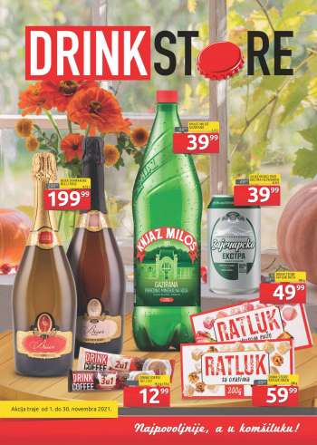 Drink Store katalog - 01.11.2021 - 30.11.2021.