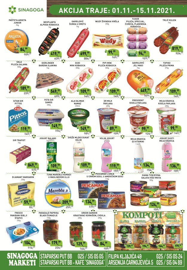 Sinagoga katalog - 01.11.2021 - 15.11.2021. Stranica 2