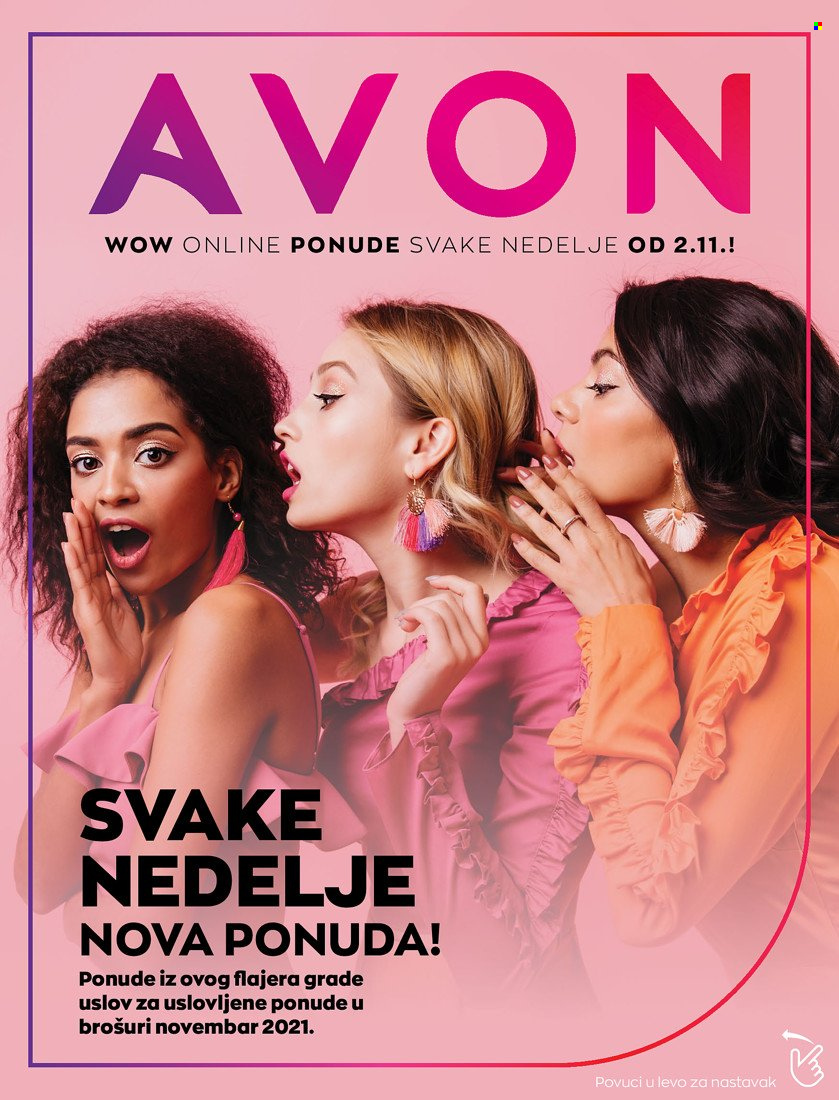Avon katalog. Stranica 1