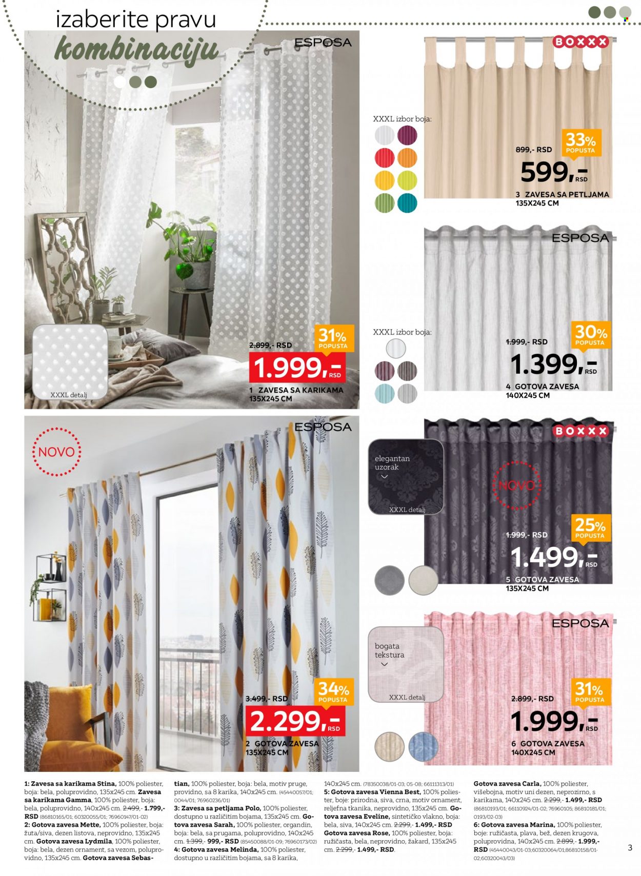 Lesnina XXXL katalog - 02.11.2021 - 30.11.2021. Stranica 3