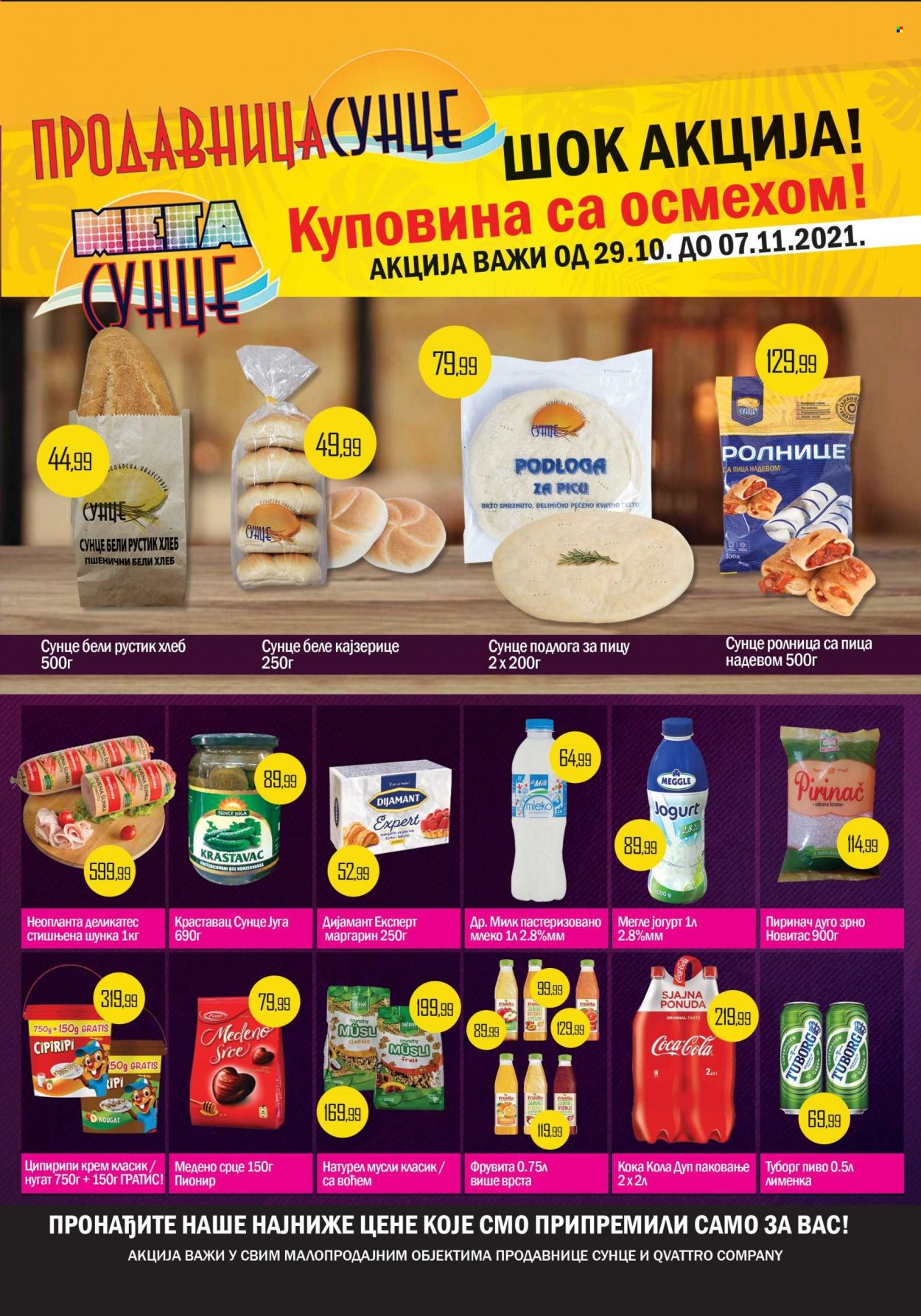 Prodavnica Sunce katalog - 29.10.2021 - 07.11.2021. Stranica 1
