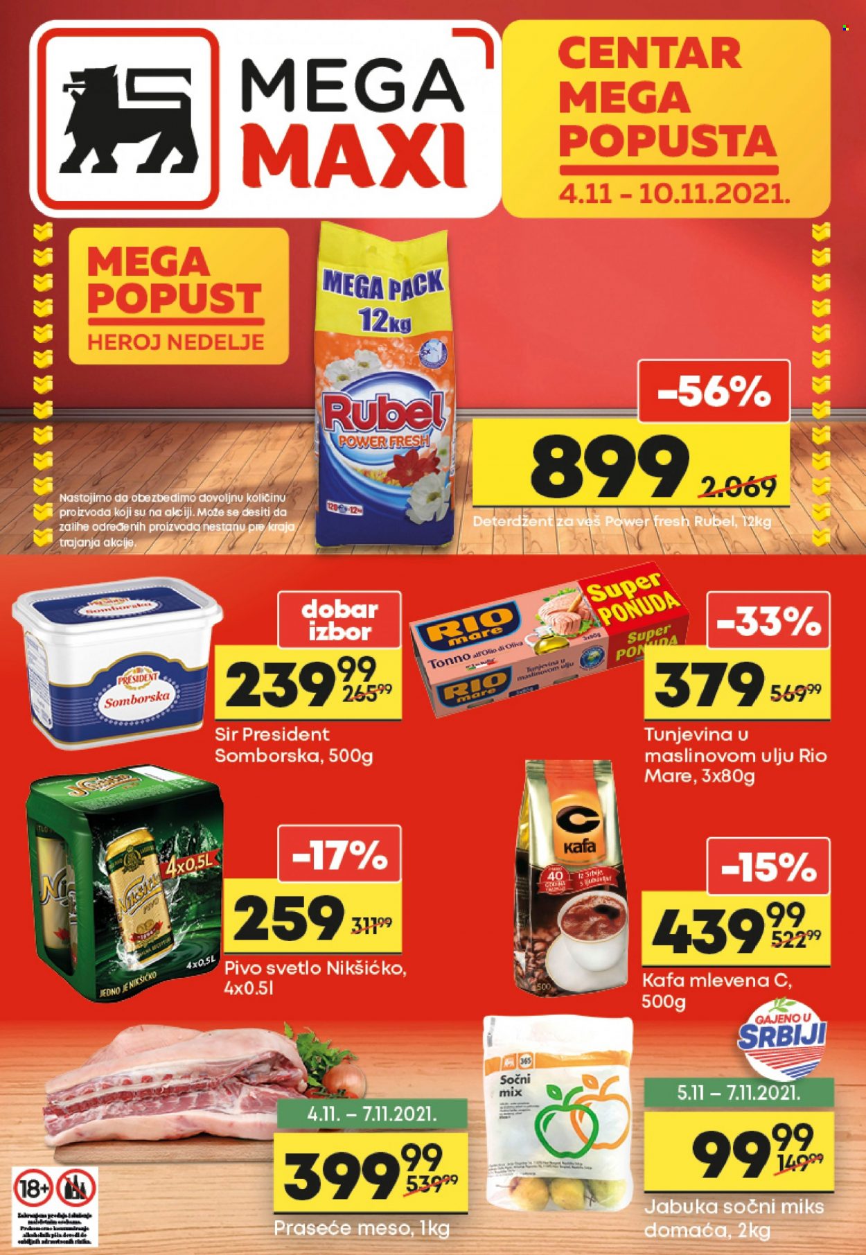 Mega Maxi katalog - 04.11.2021 - 10.11.2021. Stranica 1