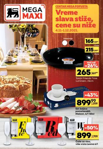 Mega Maxi katalog - 04.11.2021 - 01.12.2021.