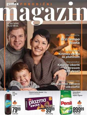 Gomex katalog - 05.11.2021 - 18.11.2021.