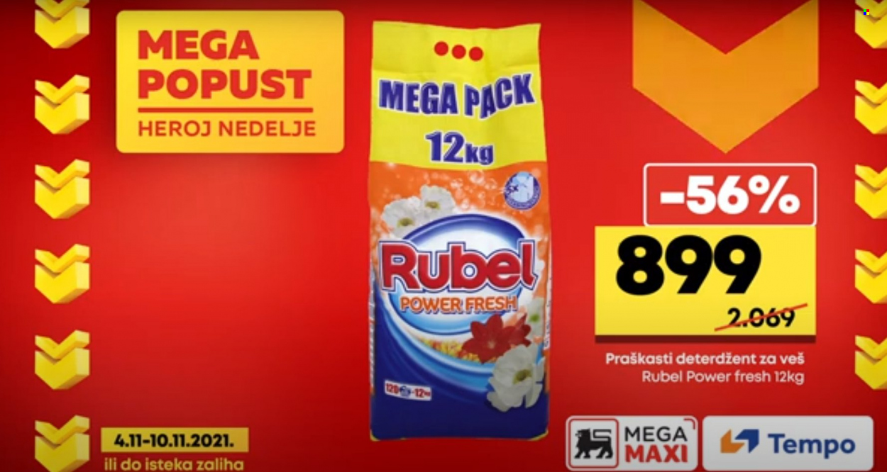 Mega Maxi katalog - 04.11.2021 - 10.11.2021. Stranica 1