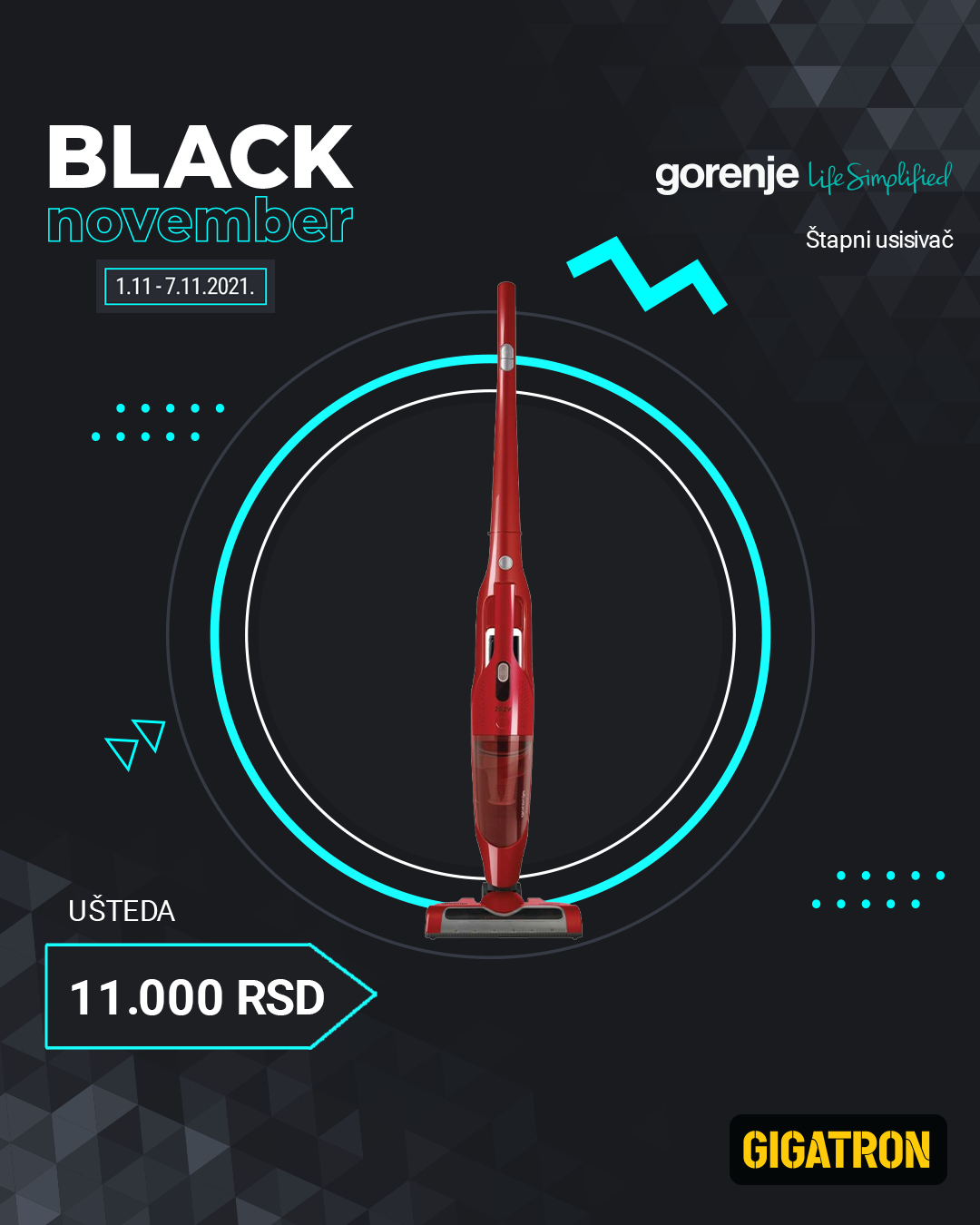 Gigatron katalog - 01.11.2021 - 07.11.2021. Stranica 1
