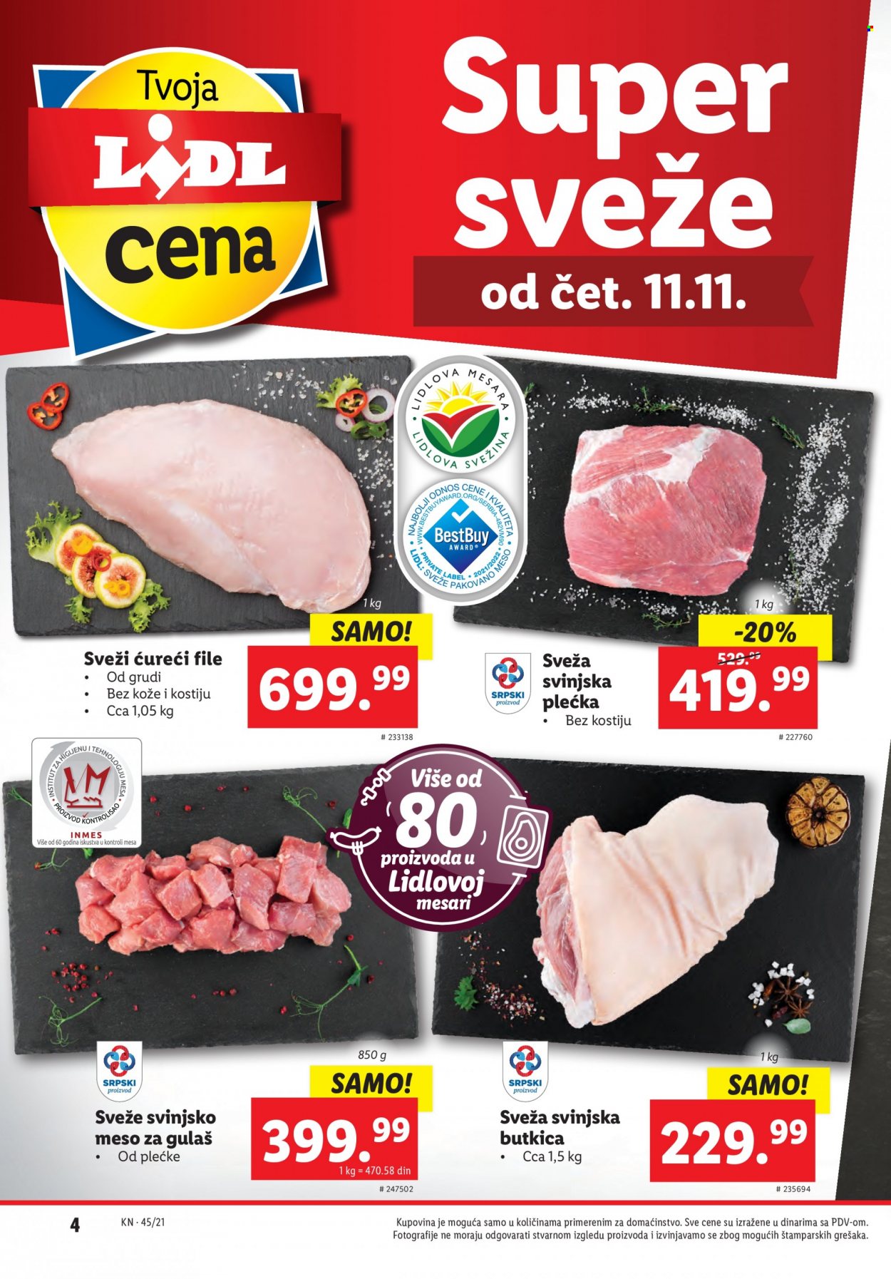 Lidl katalog - 11.11.2021 - 17.11.2021. Stranica 4