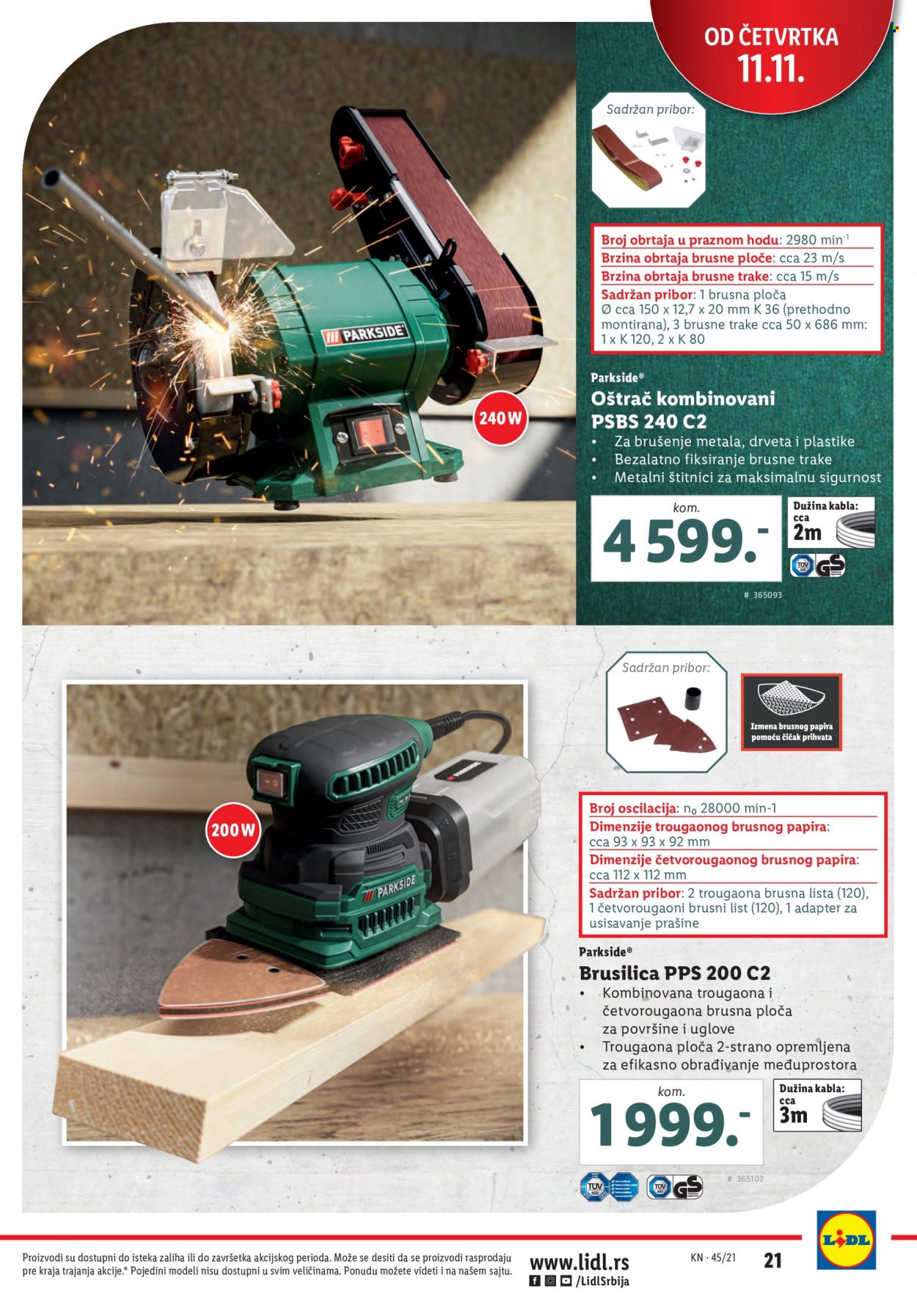 Lidl katalog - 11.11.2021 - 17.11.2021. Stranica 21