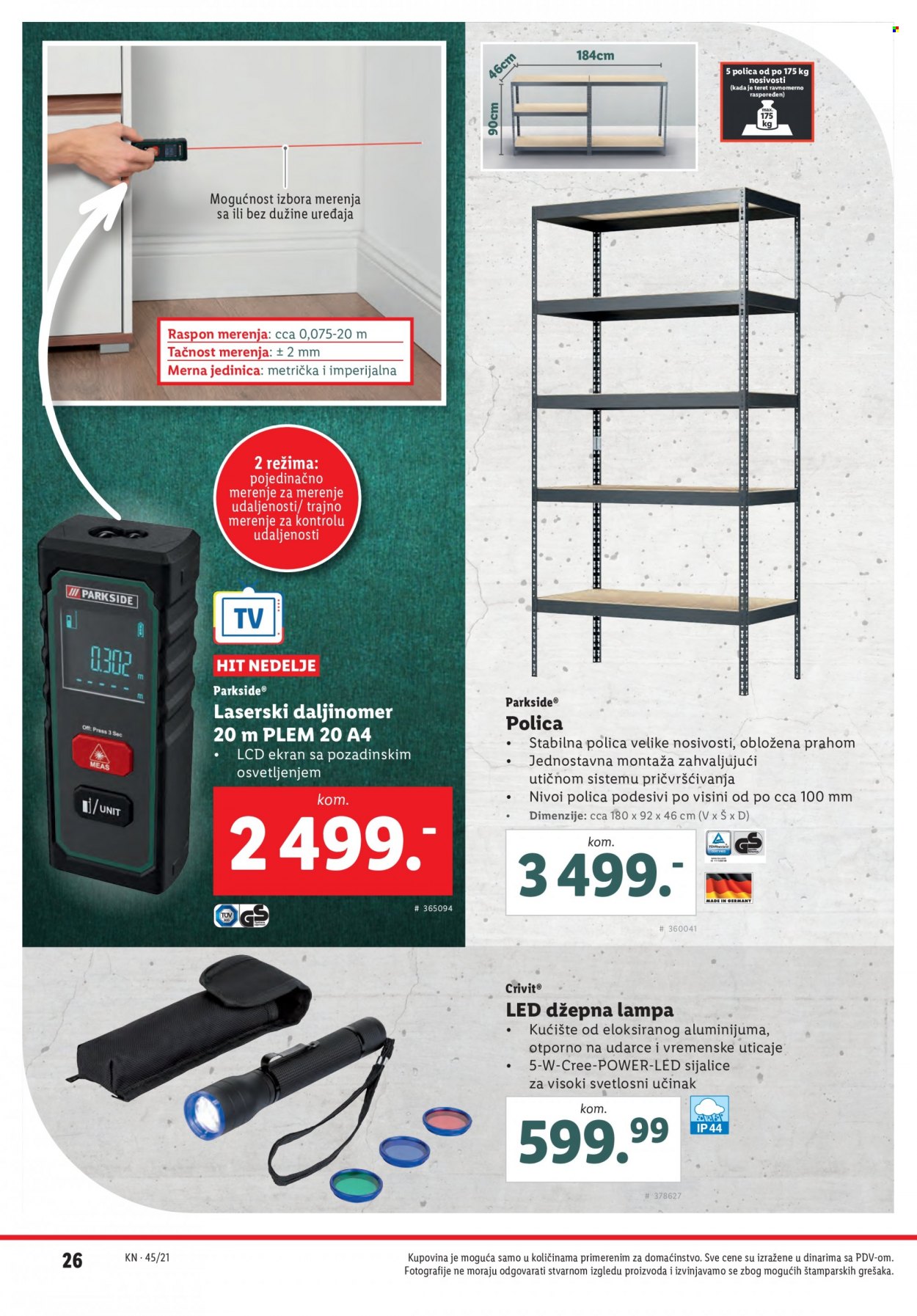 Lidl katalog - 11.11.2021 - 17.11.2021. Stranica 26