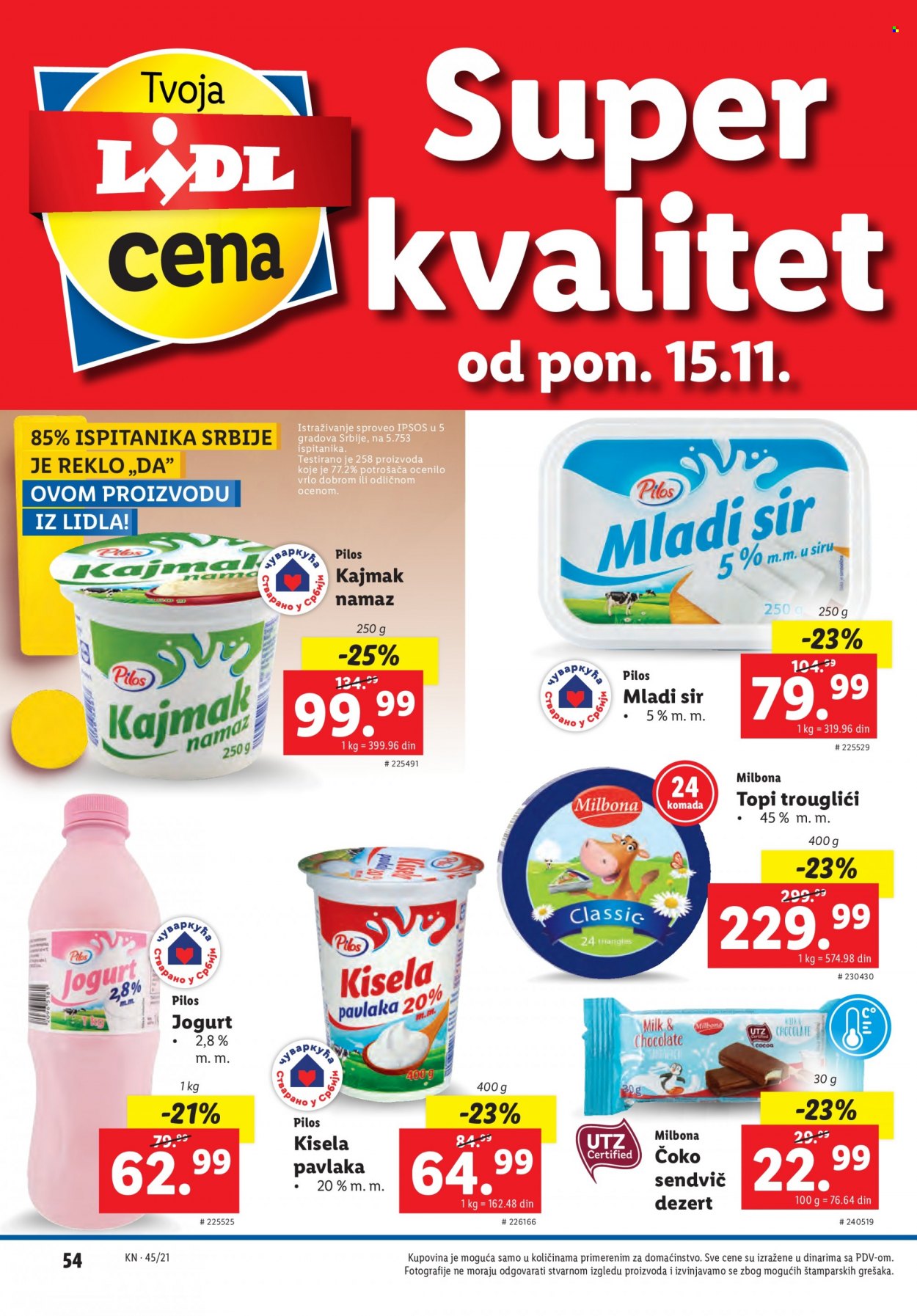 Lidl katalog - 11.11.2021 - 17.11.2021. Stranica 54