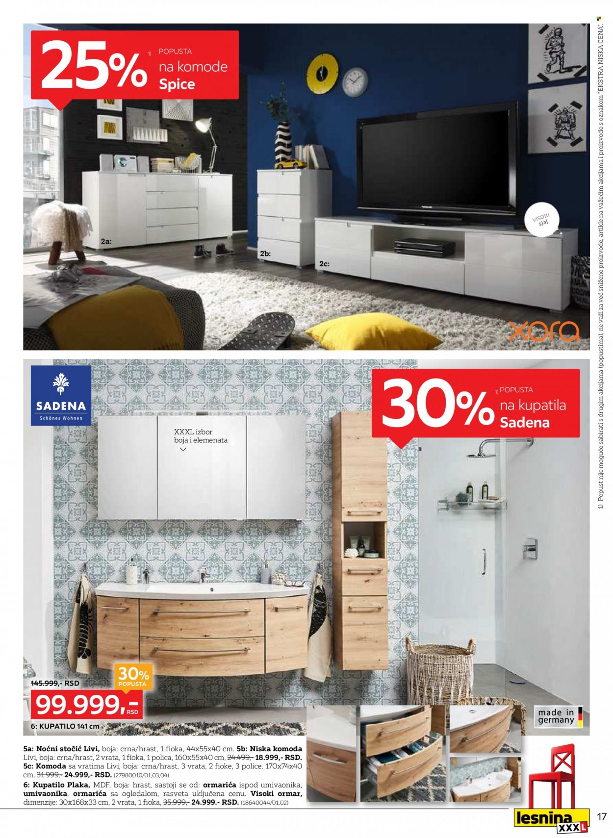 Lesnina XXXL katalog - 08.11.2021 - 28.11.2021. Stranica 17