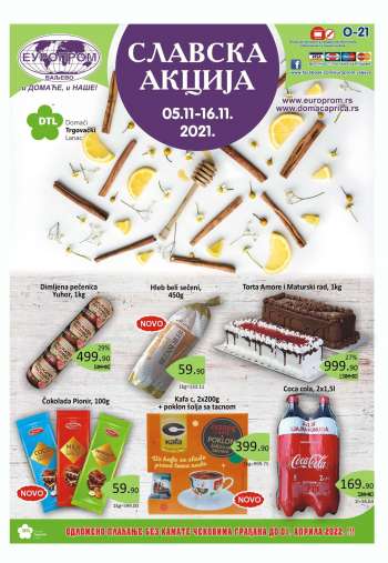 Europrom katalog - 05.11.2021 - 16.11.2021.