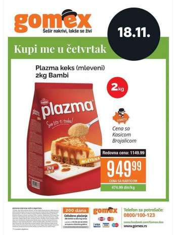 Gomex katalog - 18.11.2021 - 18.11.2021.