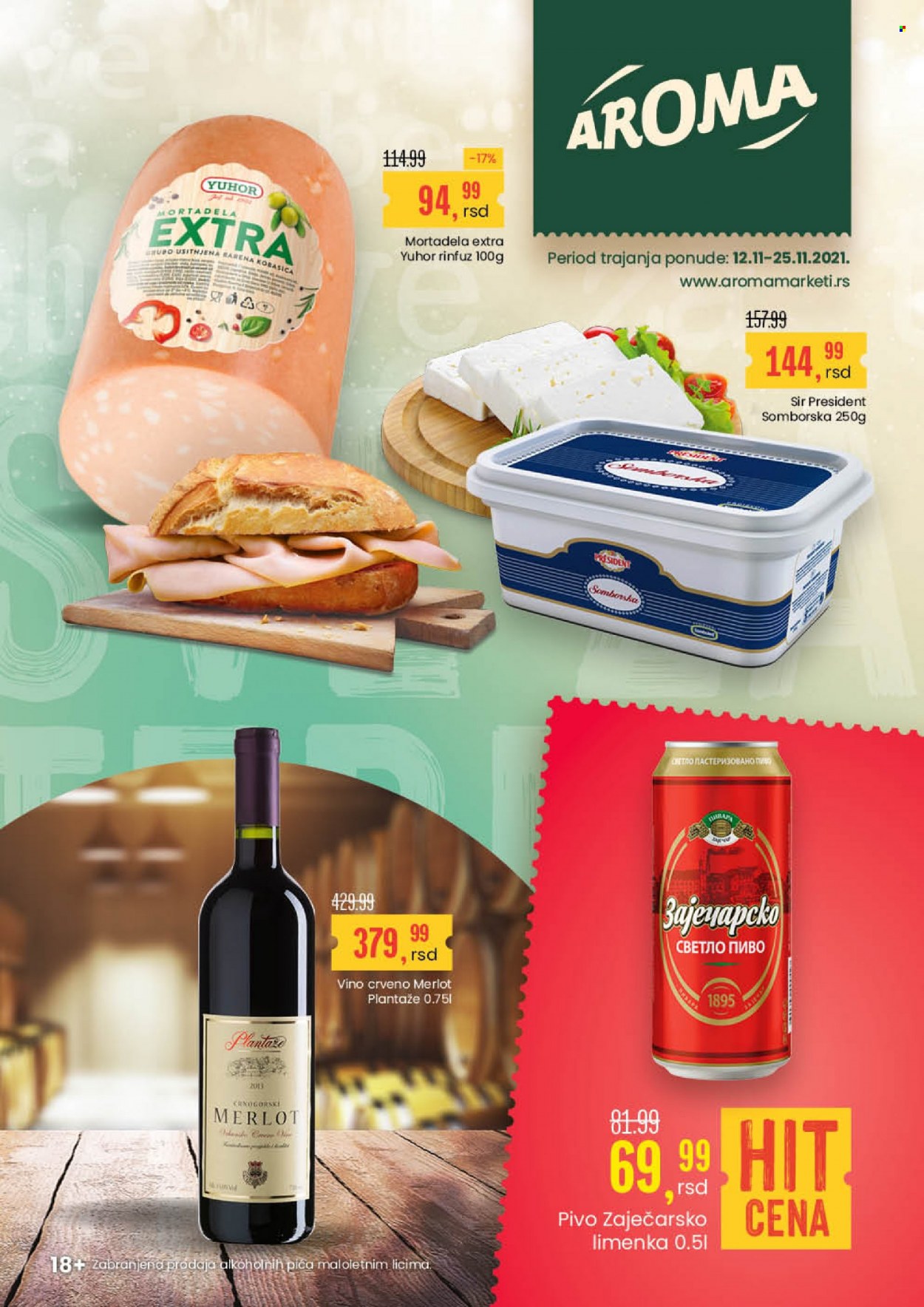 Aroma Market katalog - 12.11.2021 - 25.11.2021. Stranica 1
