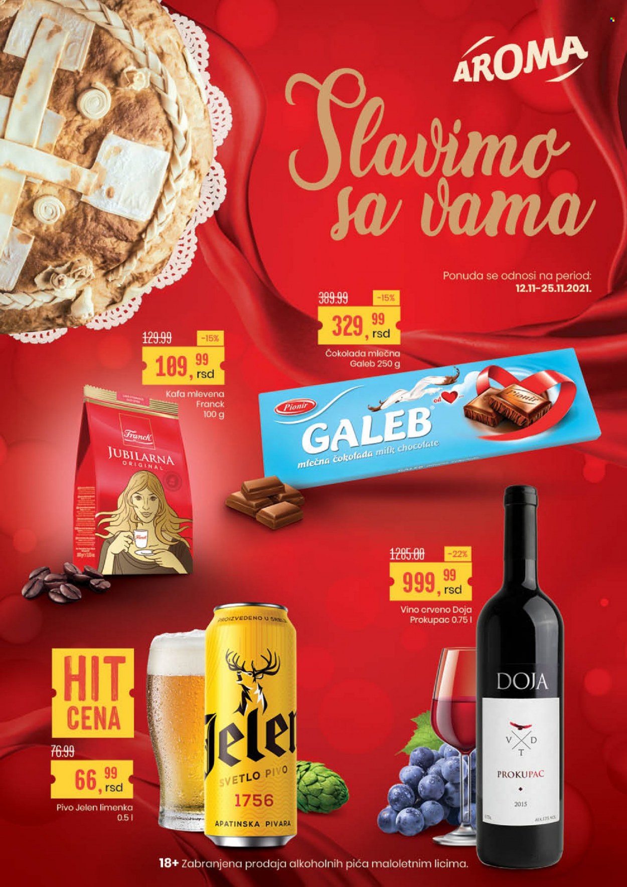 Aroma Market katalog - 12.11.2021 - 25.11.2021. Stranica 1