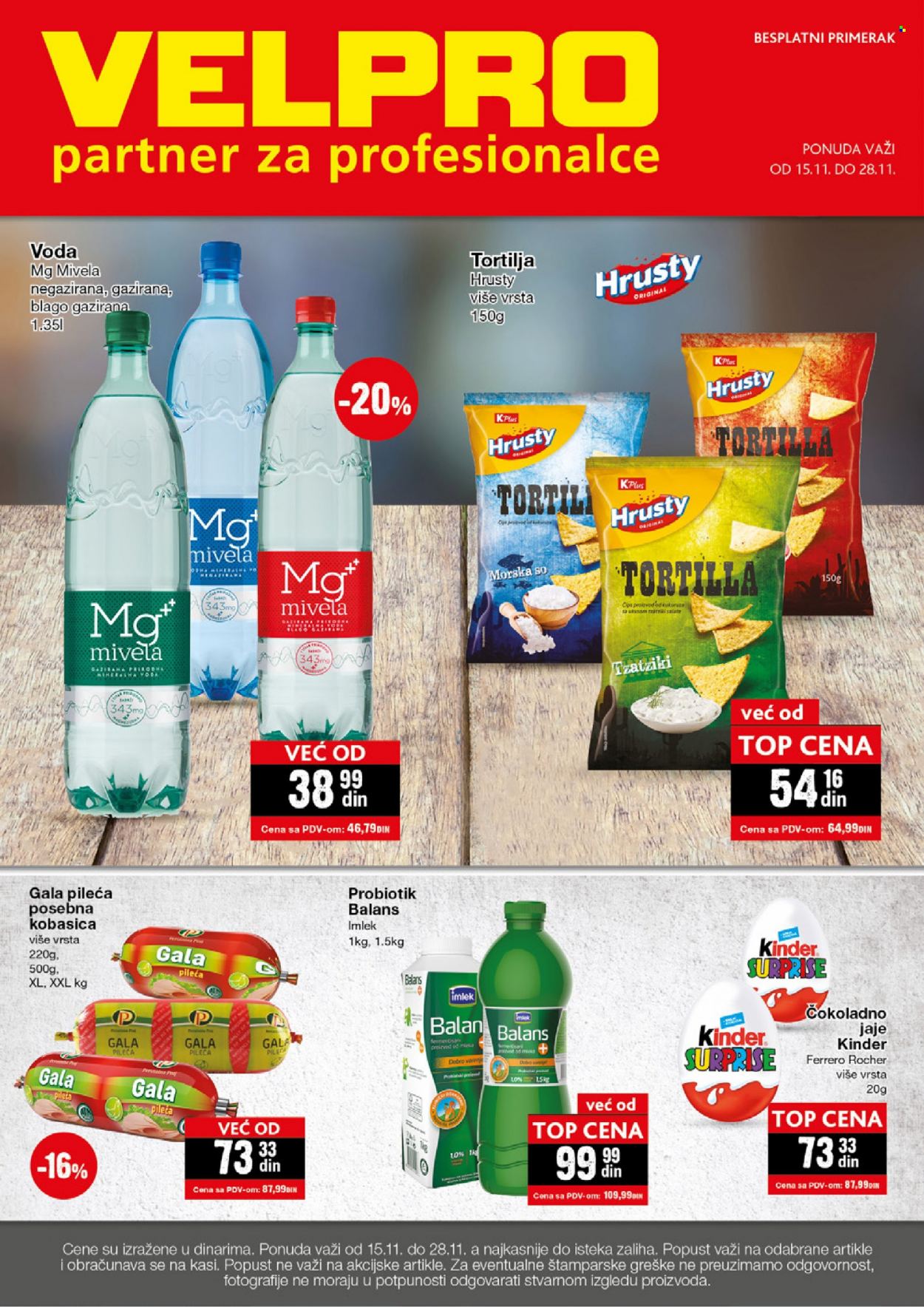 Velpro katalog - 15.11.2021 - 28.11.2021. Stranica 1