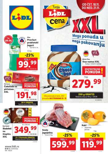 Lidl katalog - 18.11.2021 - 24.11.2021.