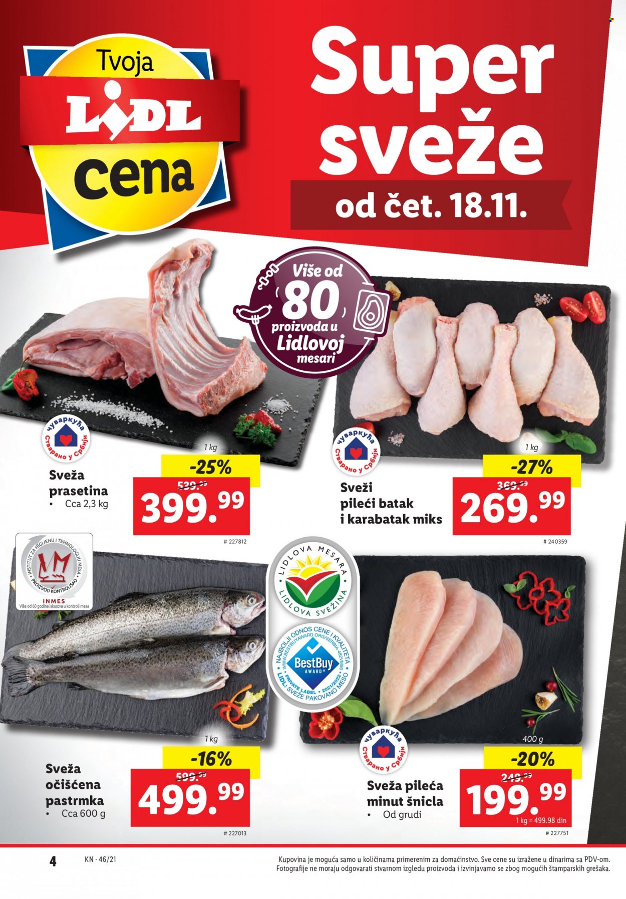 Lidl katalog - 18.11.2021 - 24.11.2021. Stranica 4