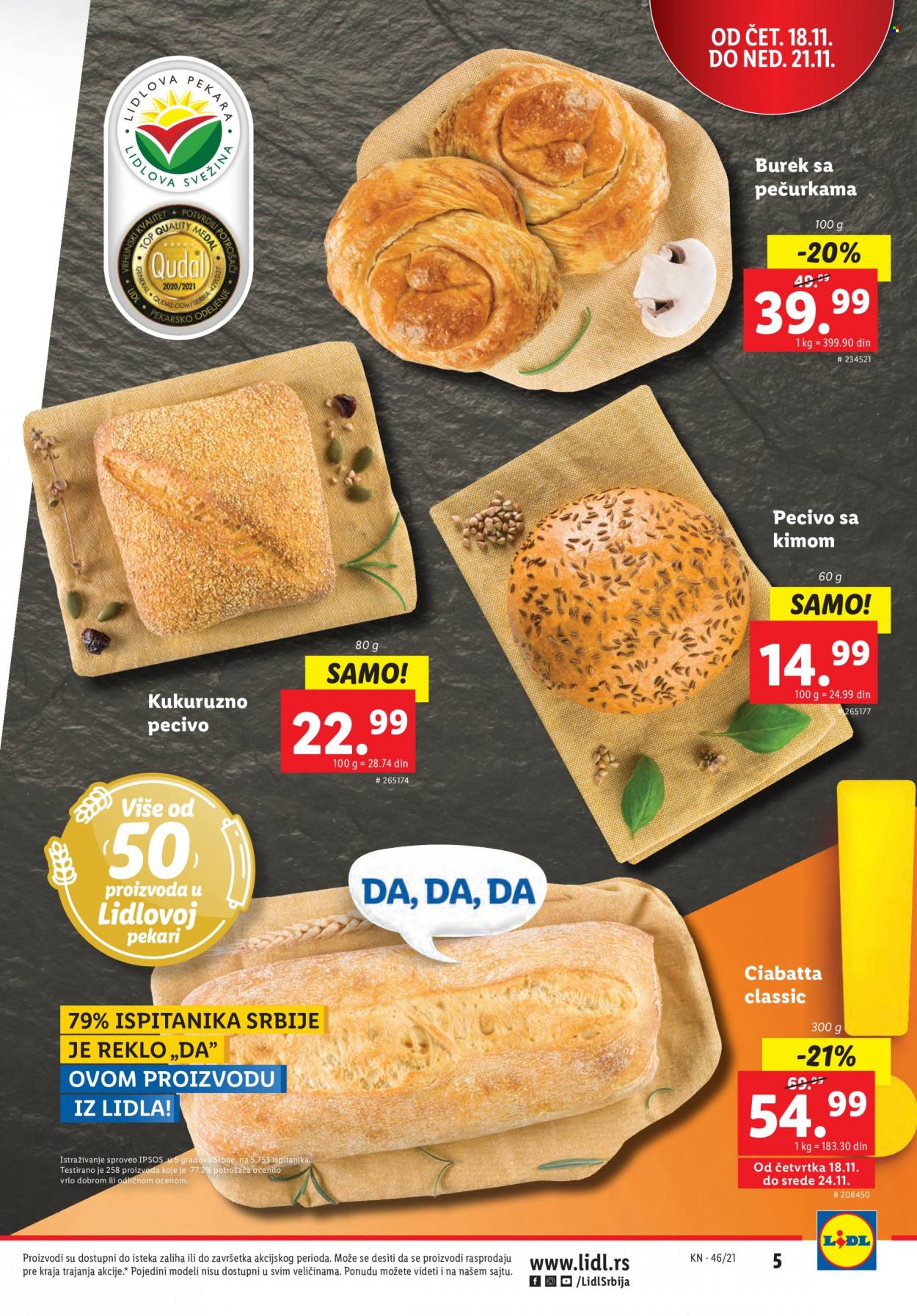 Lidl katalog - 18.11.2021 - 24.11.2021. Stranica 5