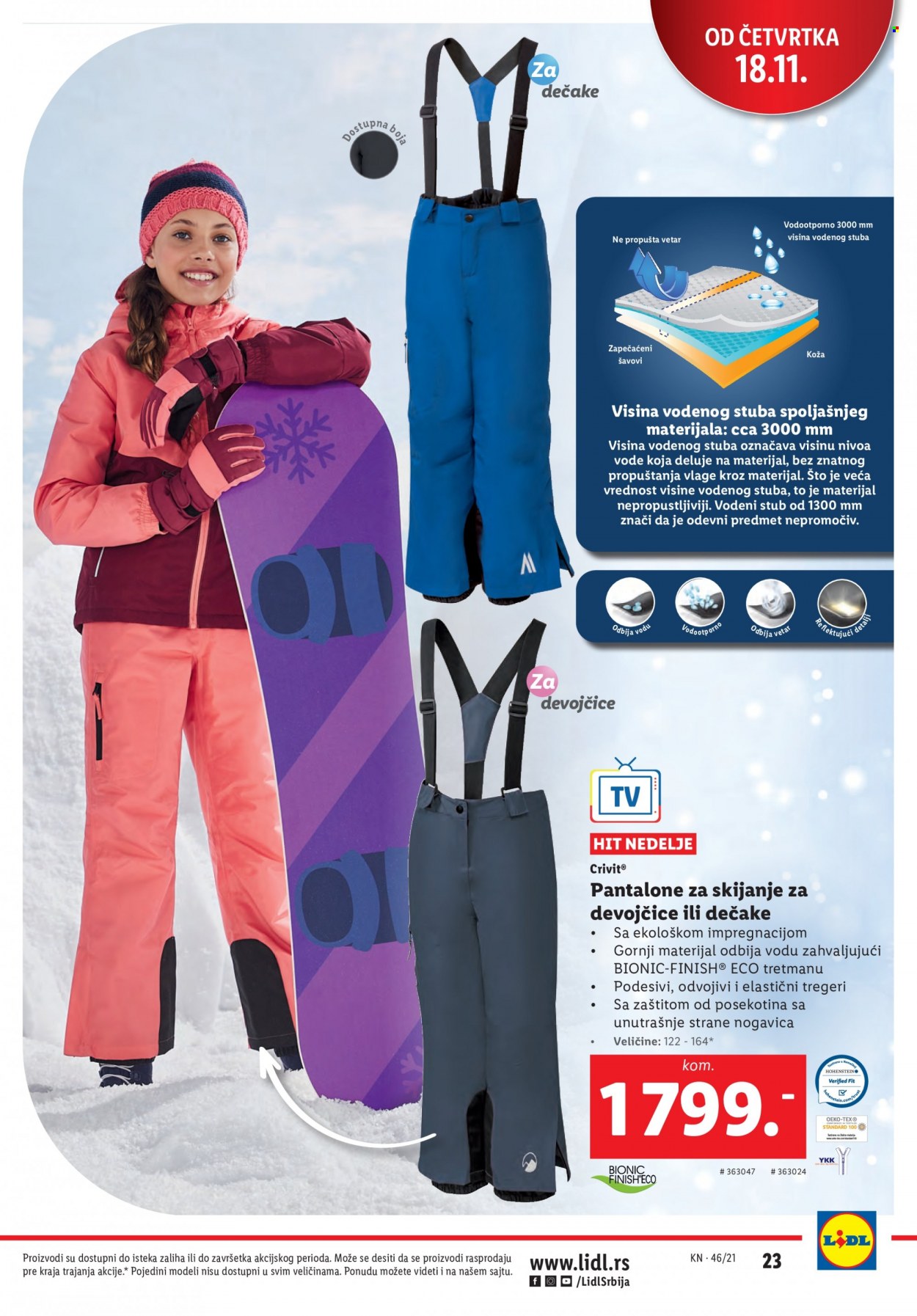 Lidl katalog - 18.11.2021 - 24.11.2021. Stranica 23