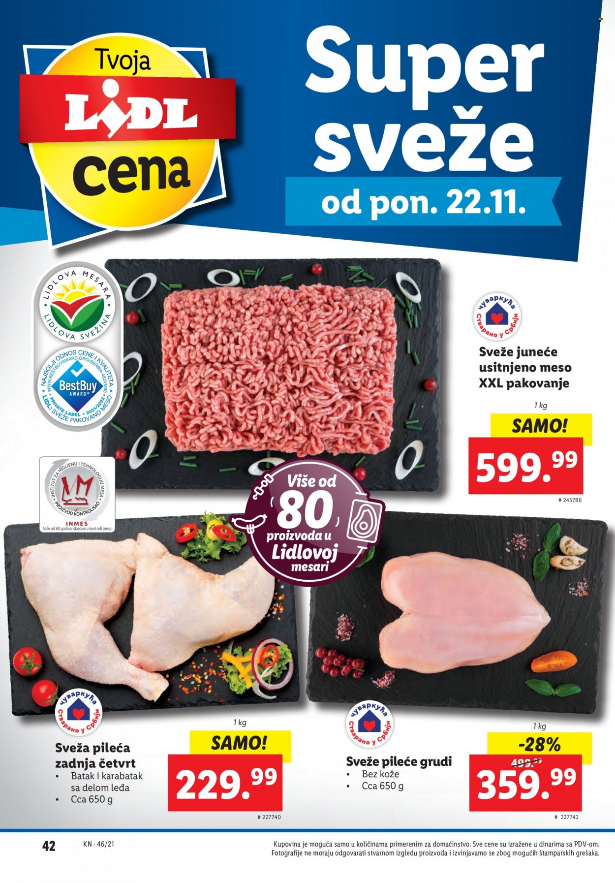 Lidl katalog - 18.11.2021 - 24.11.2021. Stranica 42